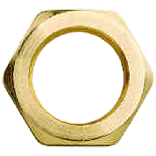 Maestrini Brass Hexagonal Lock Nut (Heavy Duty / 1-1/2" BSP Female) 407317