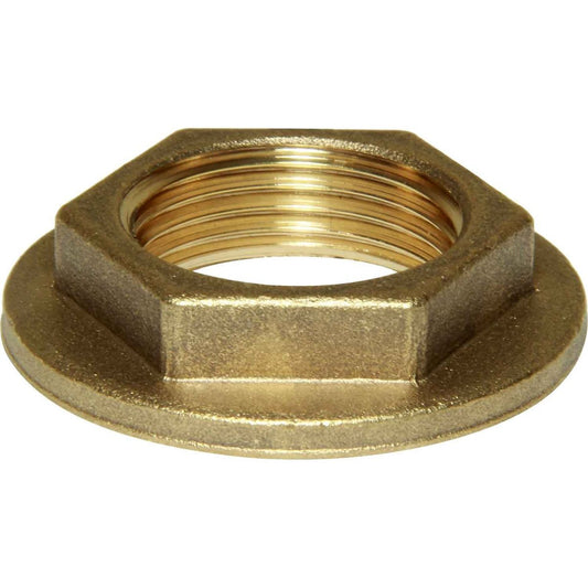 Maestrini Brass Flanged Lock Nut (1" BSP Female) 407325