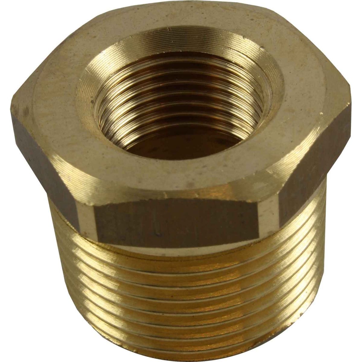 Maestrini Brass Reducing Bush (3/4" BSPT Male to 3/8" BSP Female) 407513