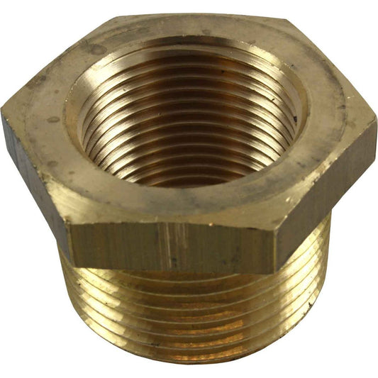 Maestrini Brass Reducing Bush (1" BSPT Male to 3/4" BSP Female) 407519