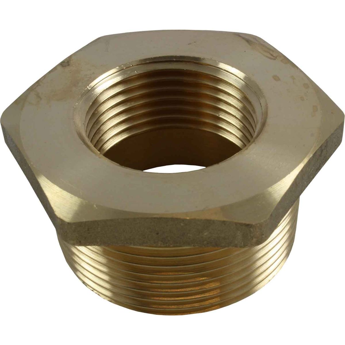 Maestrini Brass Reducing Bush (1-1/2" BSPT Male to 1" BSP Female) 407530