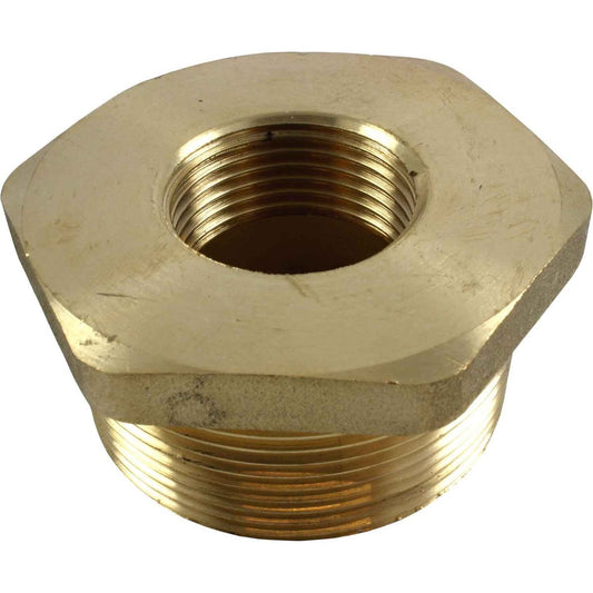 Maestrini Brass Reducing Bush (2" BSPT Male to 1" BSP Female) 407535