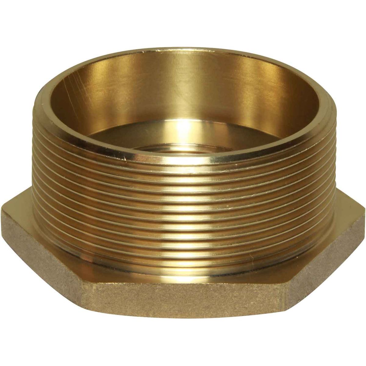 Maestrini Brass Reducing Bush (2-1/2" BSPT Male to 1-1/2" BSP Female) 407539