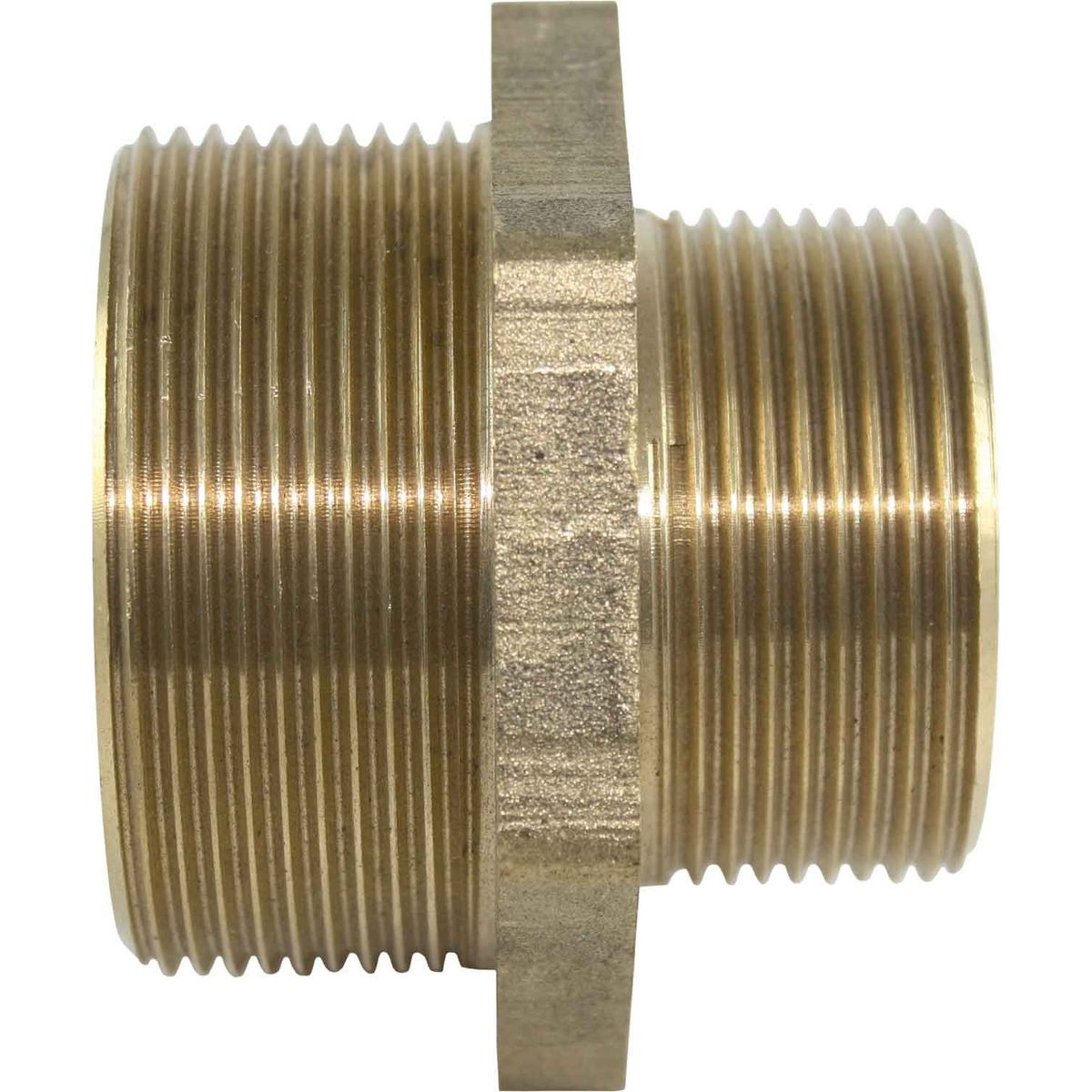 Maestrini Brass Reducing Nipple (2" BSPT Male to 1-1/2" BSPT Male) 407627