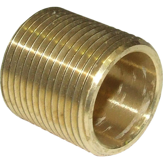 Maestrini Brass Equal Running Nipple (1" BSP / 33mm Long) 407675