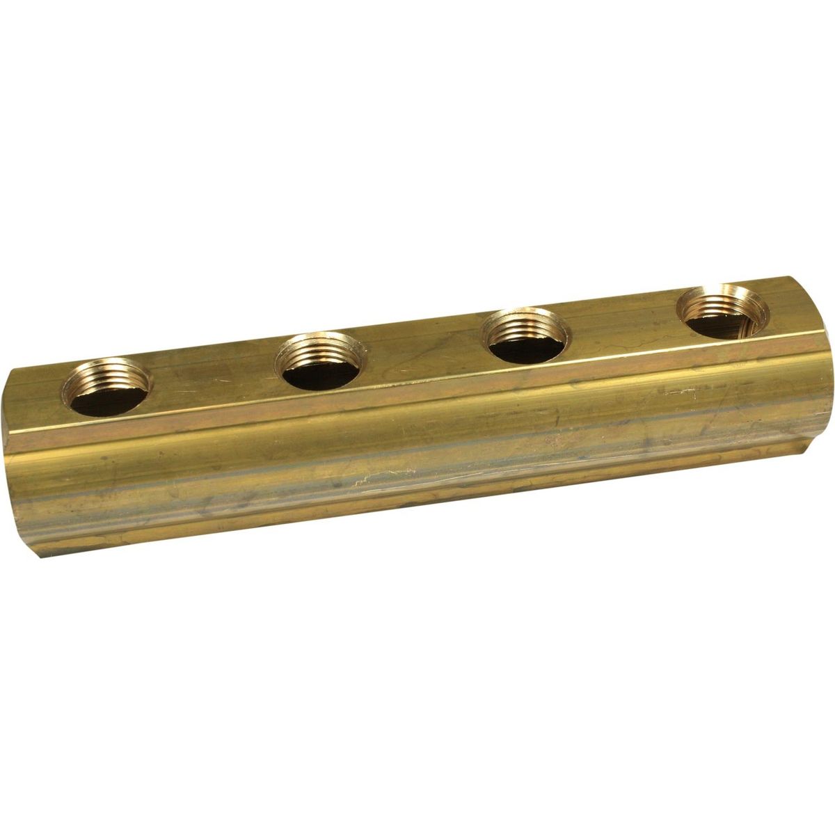 Maestrini Brass Female Pipe Manifold (1-1/4" BSP with 4 x 1/2" Inlets) 407924