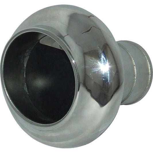 Osculati Stainless Steel Exhaust Outlet With Flap (50mm) 411102