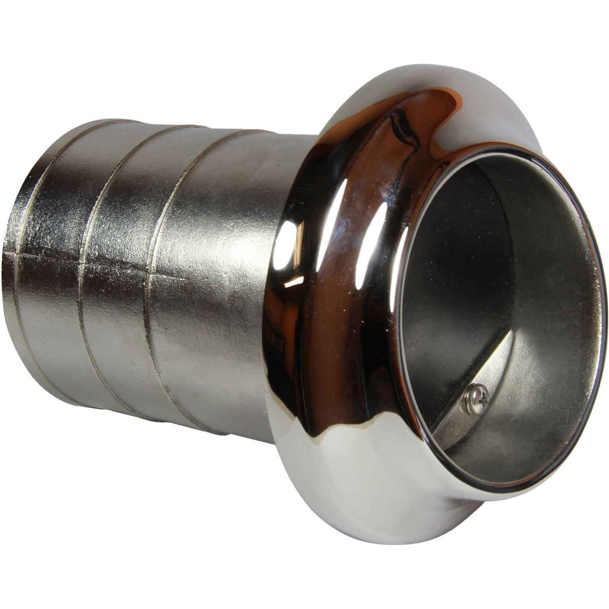 Osculati Stainless Steel Exhaust Outlet With Flap (90mm) 411107