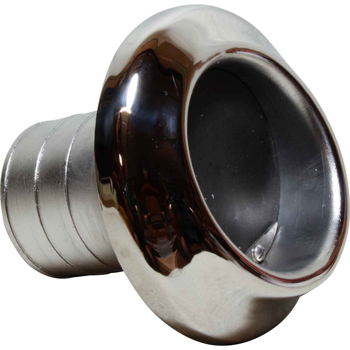 Osculati Stainless Steel Exhaust Outlet With Flap (100mm) 411108