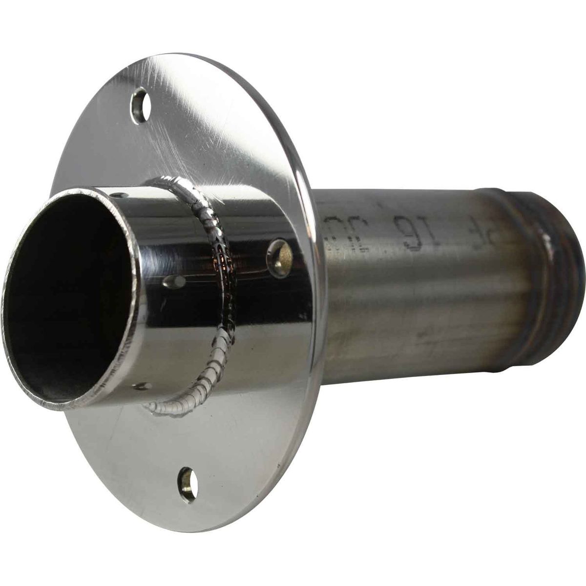 Seaflow Stainless Steel Exhaust Outlet (40mm ID Hose / Straight) 411650