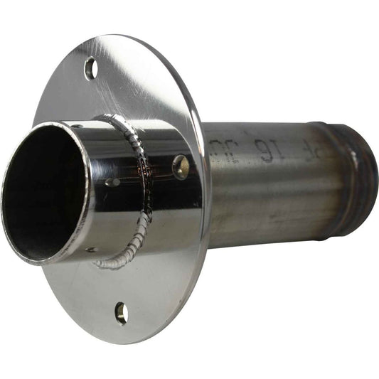 Seaflow Stainless Steel Exhaust Outlet (40mm ID Hose / Straight) 411650