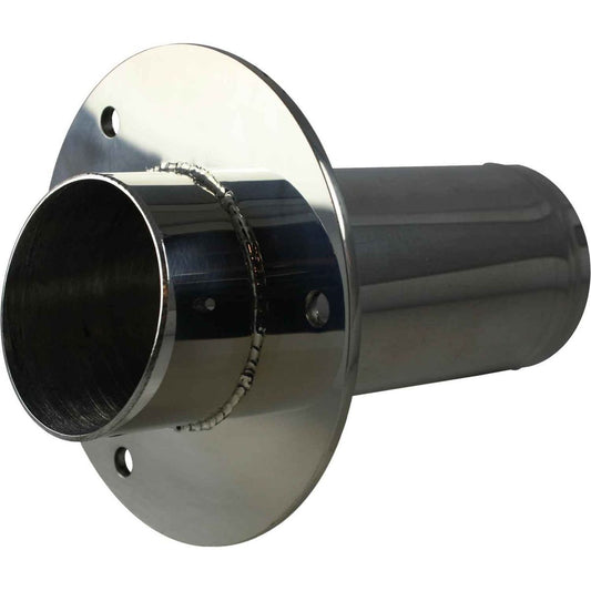 Seaflow Stainless Steel Exhaust Outlet (51mm ID Hose / Straight) 411652