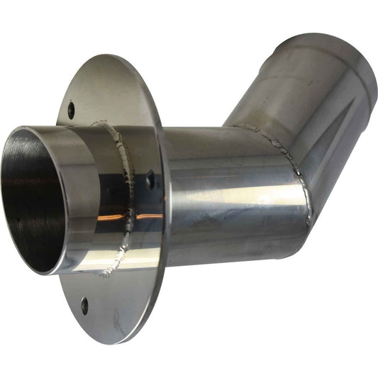 Seaflow Stainless Steel 45 Degree Exhaust Outlet (51mm ID Hose) 411672