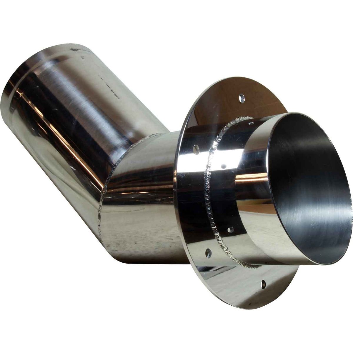 Seaflow Stainless Steel 45 Degree Exhaust Outlet (102mm ID Hose) 411678