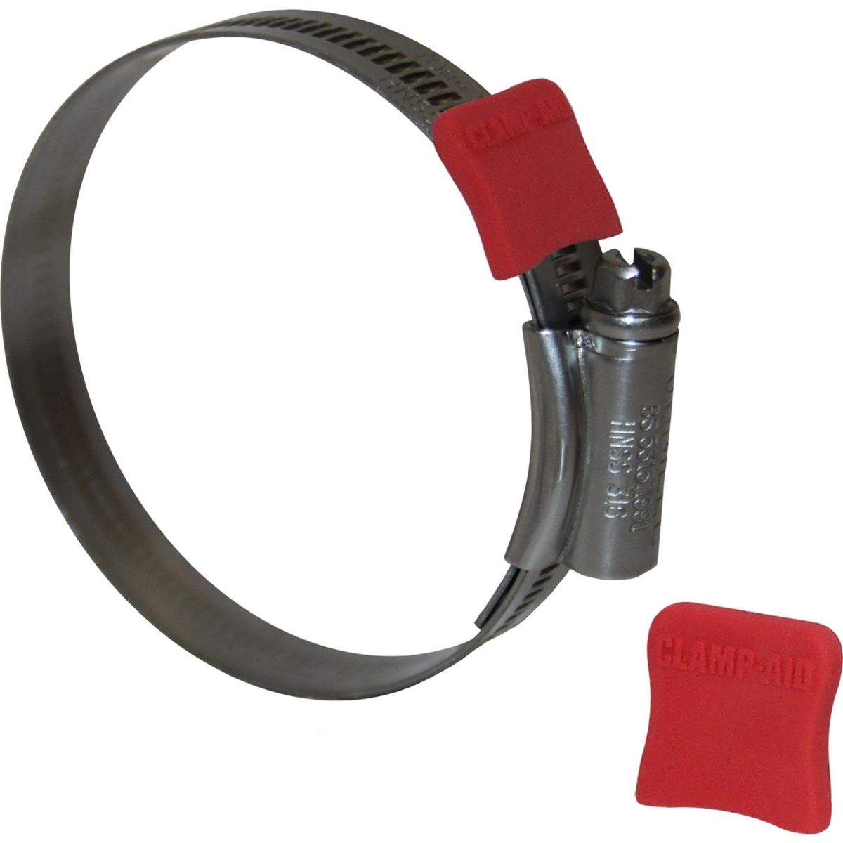 Clamp Aid Red Hose Clip End Guards (1/2" Wide / Pack of 20) 413192