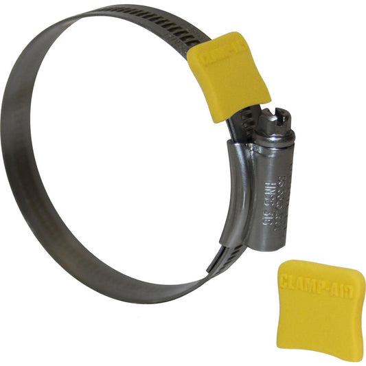 Clamp Aid Yellow Hose Clip End Guards (1/2" Wide / Pack of 20) 413193
