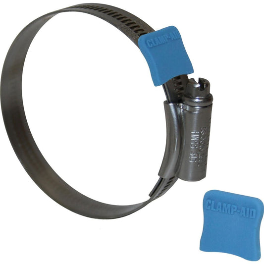 Clamp Aid Blue Hose Clip End Guards (1/2" Wide / Pack of 20) 413195