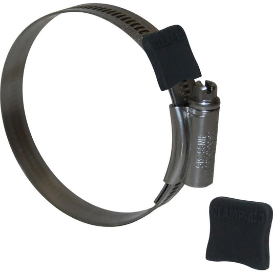 Clamp Aid Black Hose Clip End Guards (1/2" Wide / Pack of 20) 413196