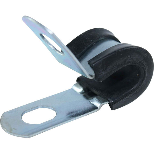AG Zinc Rubber Lined P Clips (6mm / Pack of 10) 413706