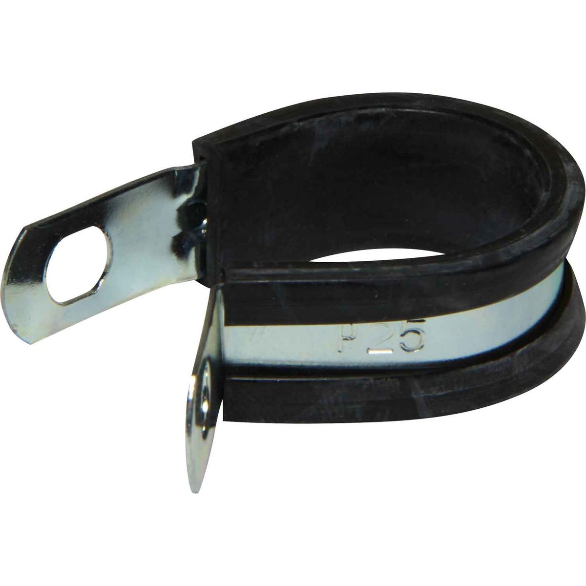 AG Zinc Rubber Lined P Clips (25mm / Pack of 5) 413725
