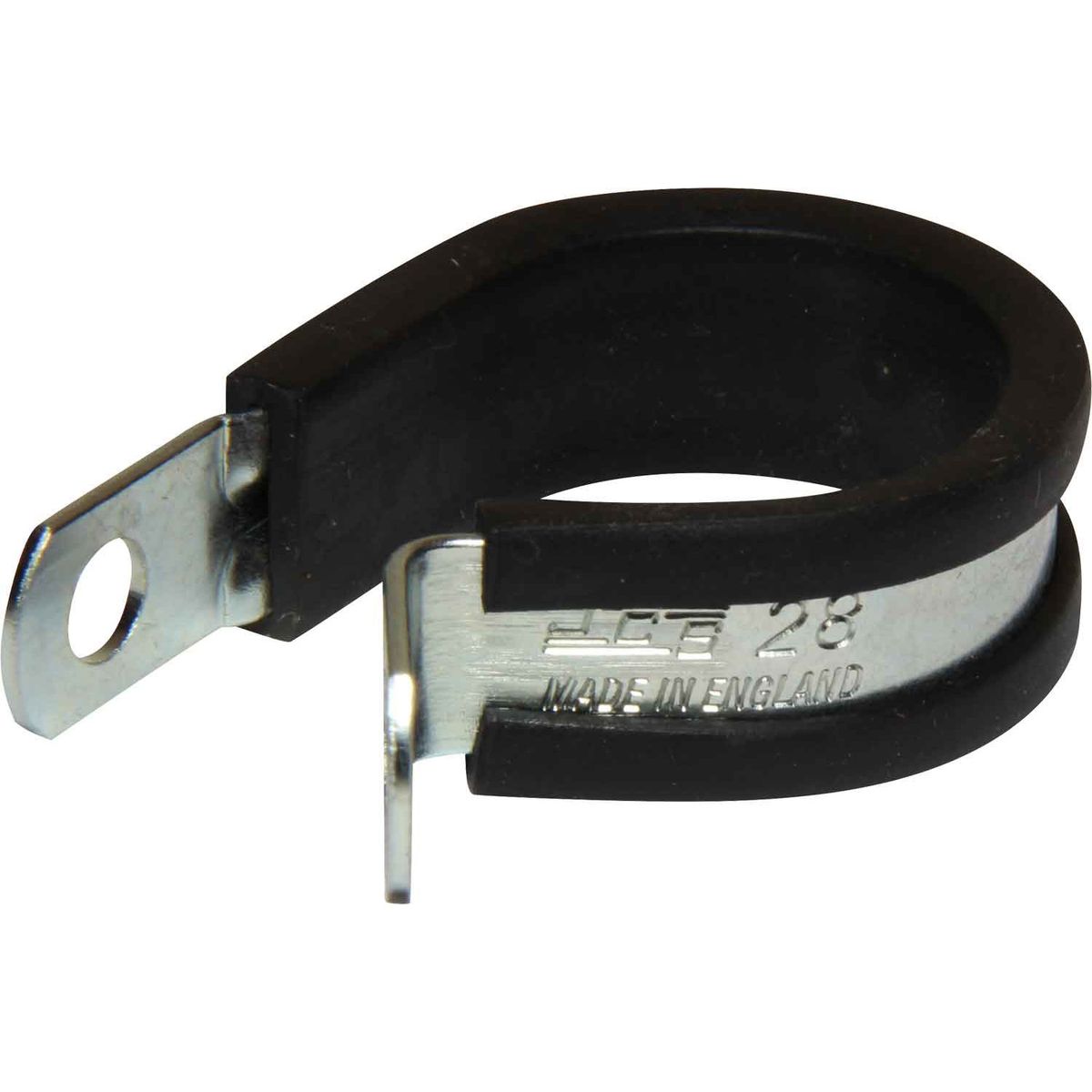 AG Zinc Rubber Lined P Clips (28mm / Pack of 5) 413728