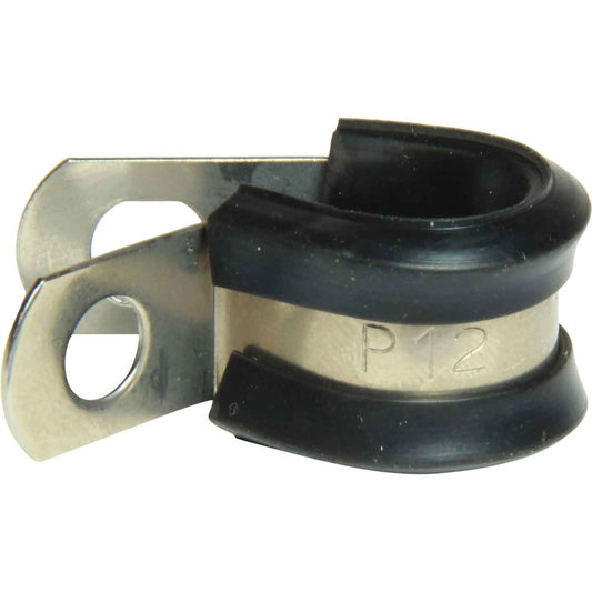 AG Stainless Steel Rubber Lined P Clips (12mm / Pack of 10) 413762