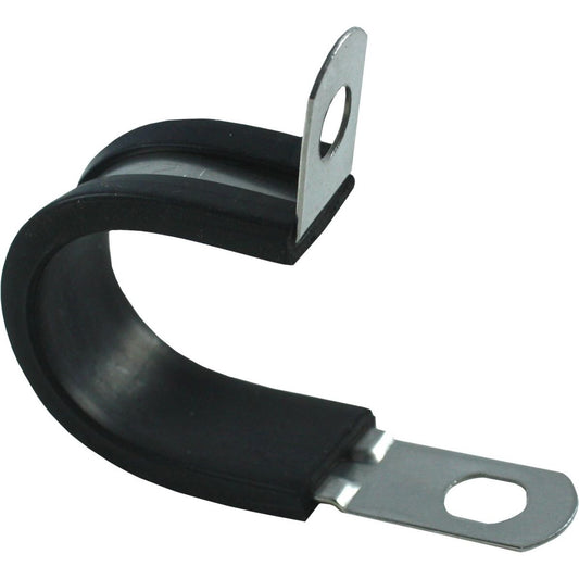 AG Stainless Steel Rubber Lined P Clips (22mm / Pack of 5) 413772