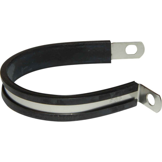 AG Stainless Steel Rubber Lined P Clip (56mm / Sold Singularly) 413796