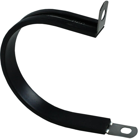 AG Stainless Steel Rubber Lined P Clip (60mm / Sold Singularly) 413797