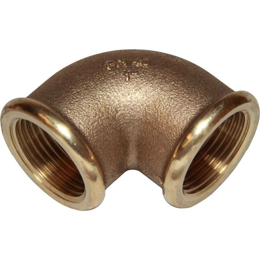Maestrini Bronze Compact 90 Degree Elbow (Female Ports / 1" BSP) 415005