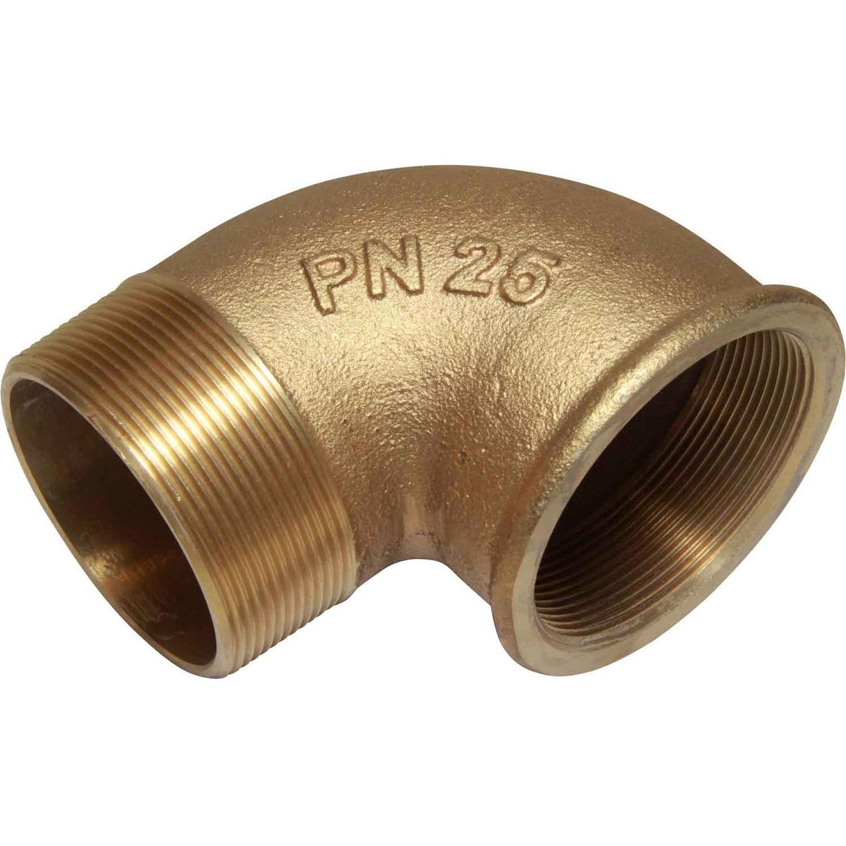 Maestrini Bronze Compact 90 Deg Elbow (Male/Female Ports / 3" BSP) 415050