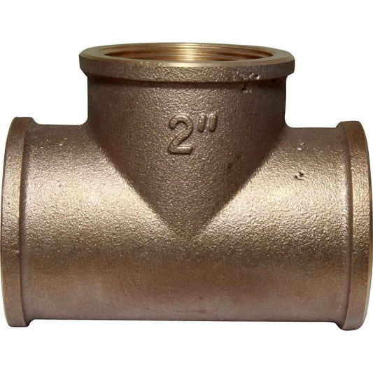 Maestrini Bronze Equal Tee Fitting (Female Ports / 2" BSP) 415108