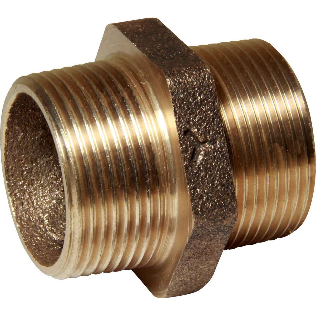 Maestrini Bronze Equal Nipple (Male Thread / 1-1/4" BSPT) 415606