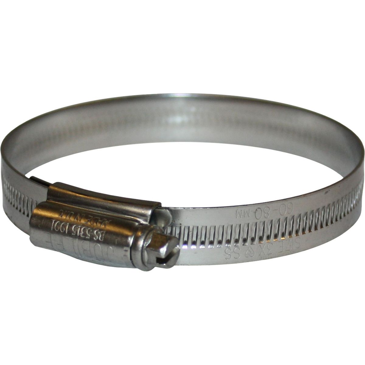 Jubilee Mild Steel Hose Clip (60mm - 80mm Hose Diameter) 416013