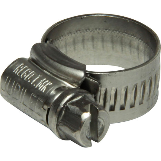 Jubilee Stainless Steel 316 Hose Clip (11mm - 16mm Hose Diameter) 416201