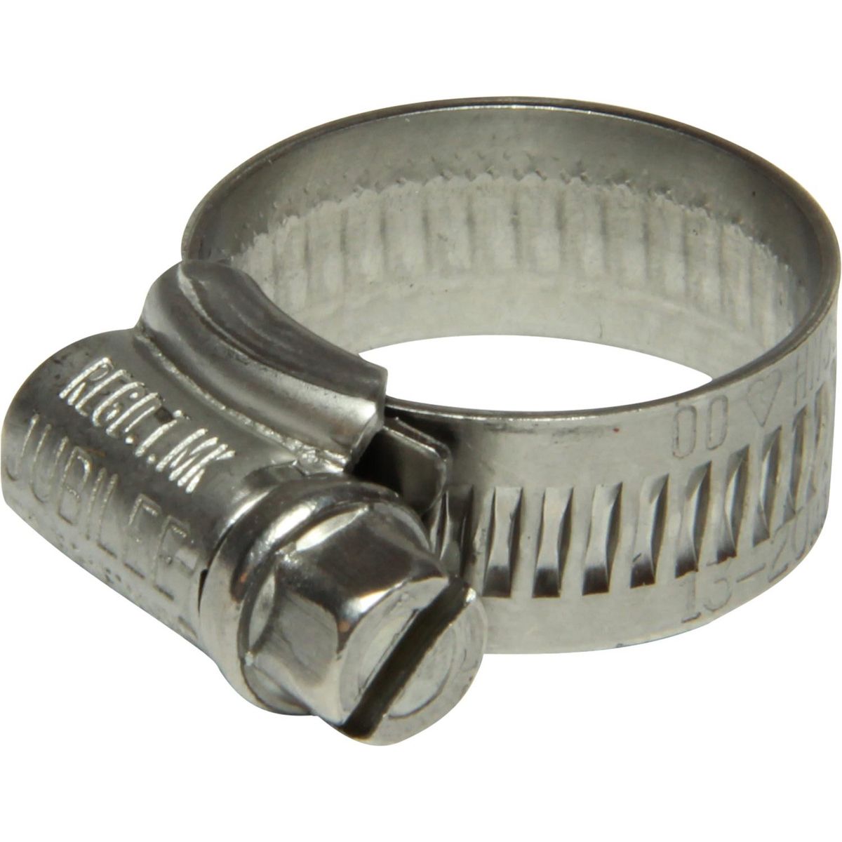 Jubilee Stainless Steel 316 Hose Clip (13mm - 20mm Hose Diameter) 416202