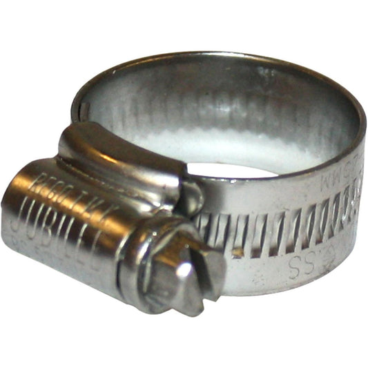 Jubilee Stainless Steel 316 Hose Clip (18mm - 25mm Hose Diameter) 416204