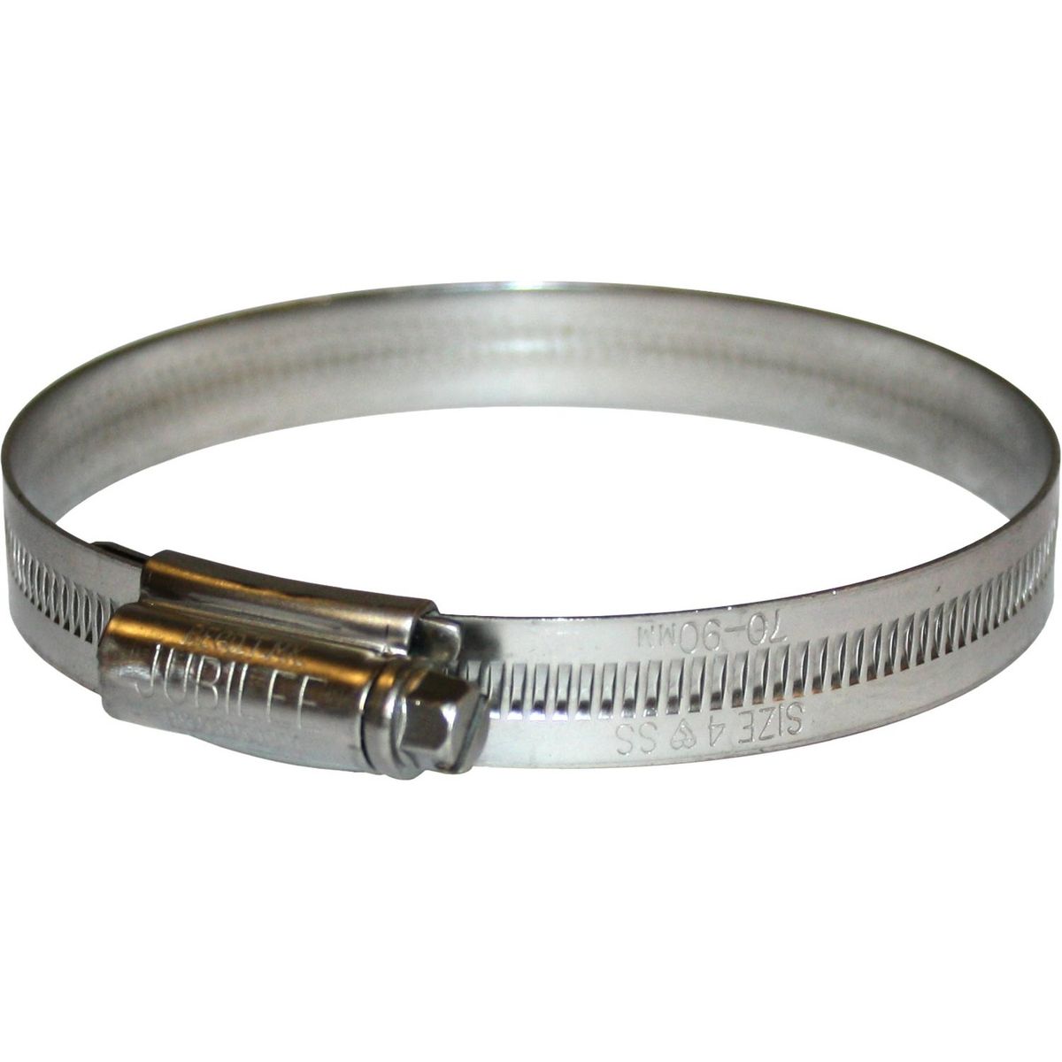 Jubilee Stainless Steel 316 Hose Clip (70mm - 90mm Hose Diameter) 416214