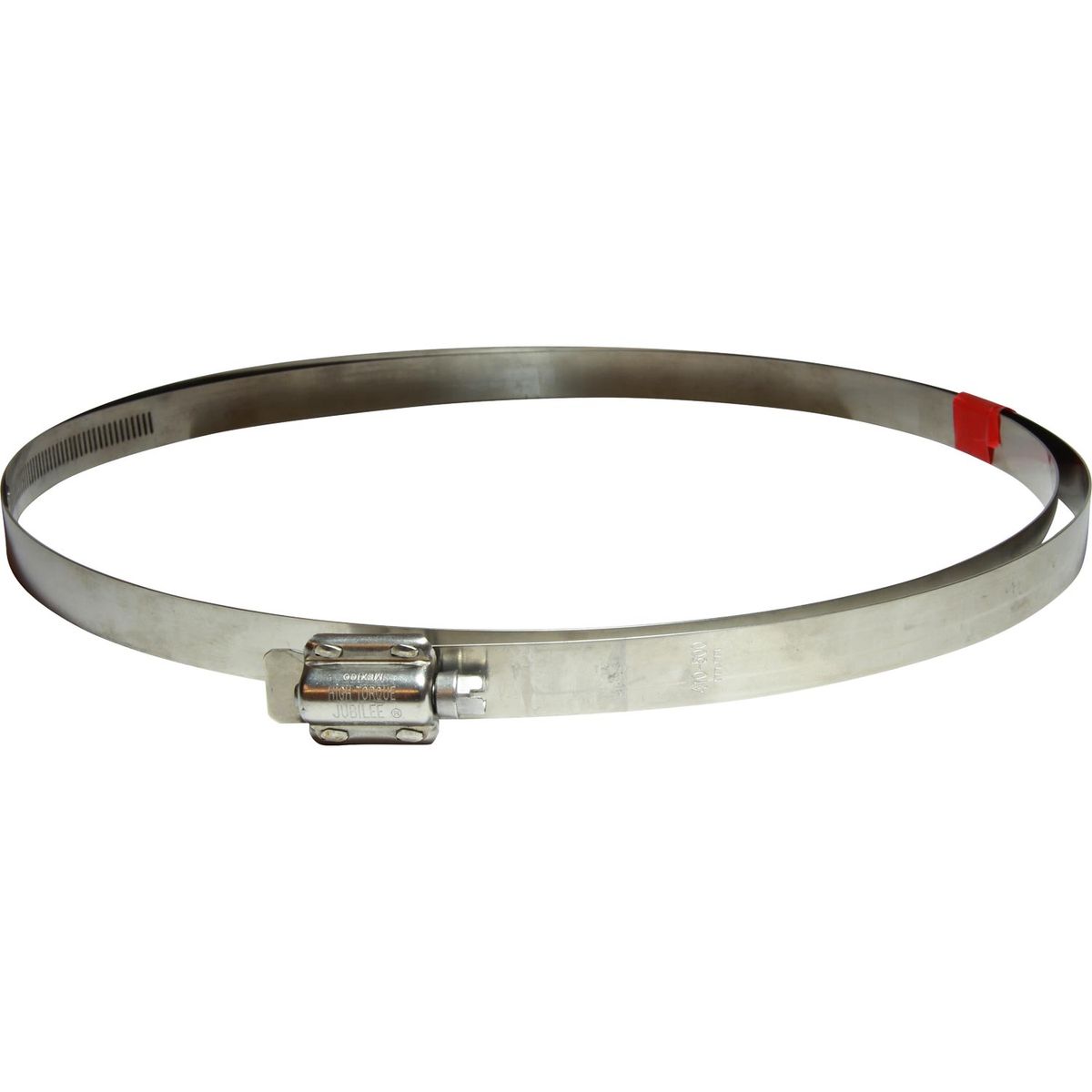 Jubilee High Torque Stainless Steel 316 Hose Clamp (470mm - 500mm) 416558