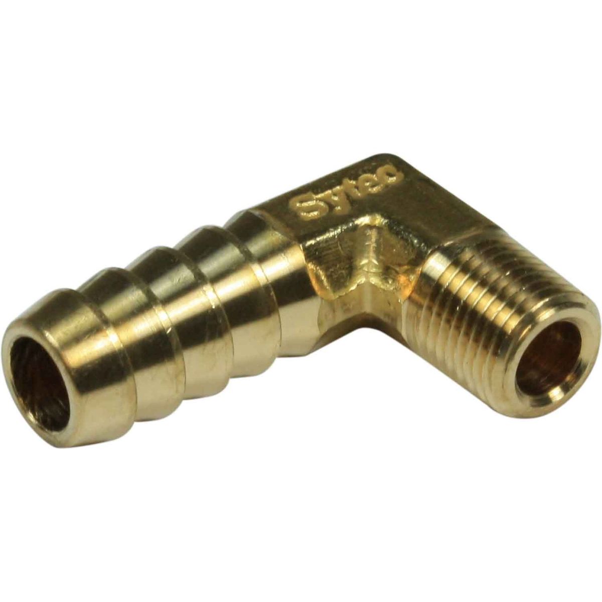 Seaflow Brass 90 Degree Hose Tail (1/8" NPT Male to 10mm Hose) 418105