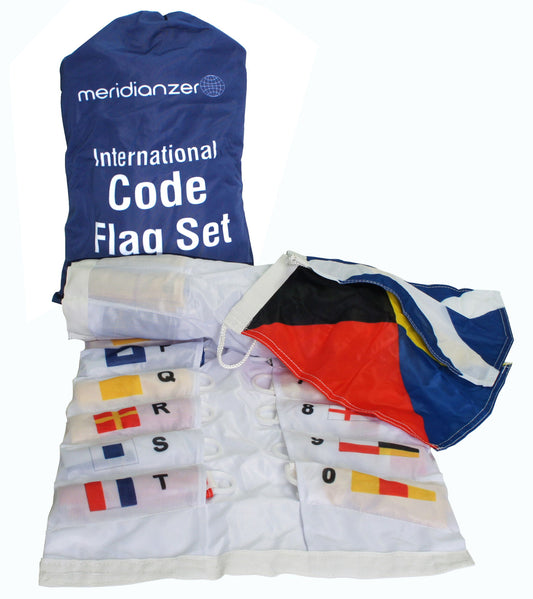 Marine Code Flag Set - The Essential Kit (25 x 30cm)