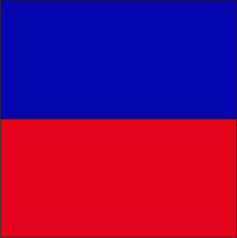 "E" Marine Code Flag Letter - 30x45xcm