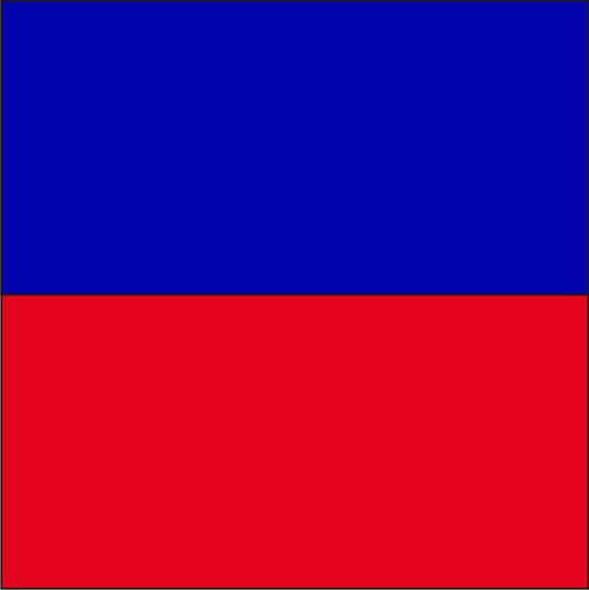 "E" Marine Code Flag Letter - 30x45xcm