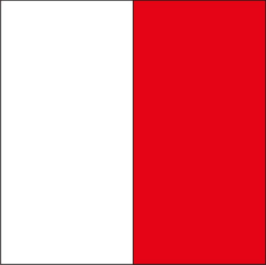 "H" Marine Code Flag Letter - 30x45xcm