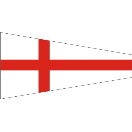 Numeral Pennant No. 8 (1/2 yard, 26x58cm)