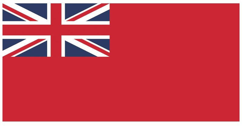 Printed Red Ensign 1 Yard (46cm x 91.5cm)