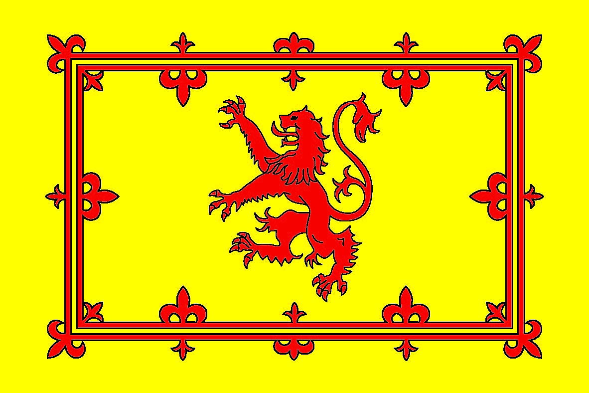 Scottish Lion Rampant Flag 30 x 45cm