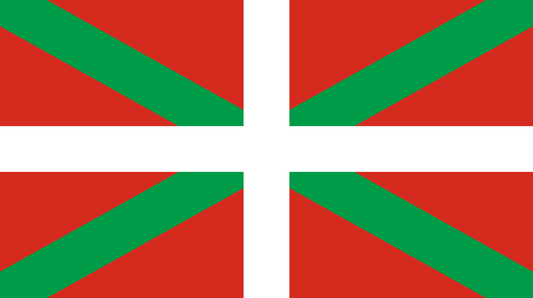 Basque Courtesy Flag 30 x 45cm