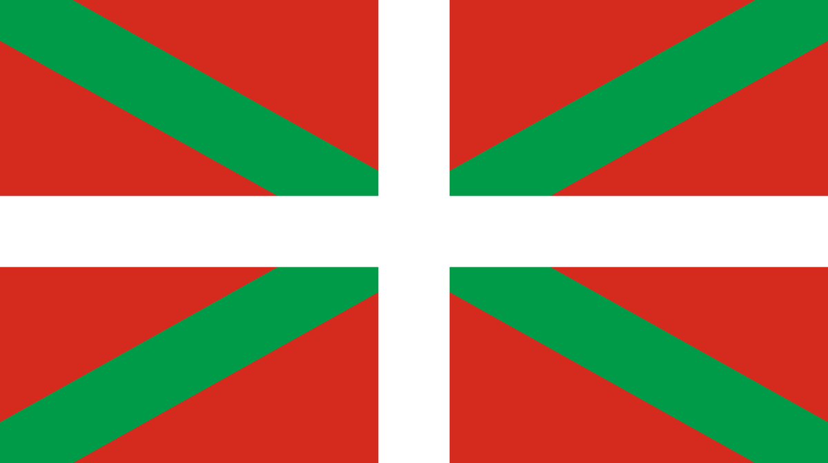 Basque Courtesy Flag 30 x 45cm