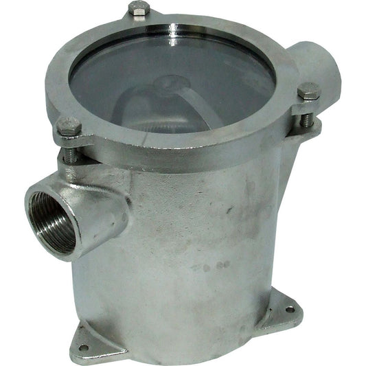 Osculati Base Mounted Stainless Steel 316 Water Strainer (1" BSP) 422005